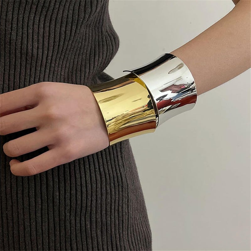 RINTOLER Store 16Pcs Gold Bangle Bracelets for Women - Multi Layer Stackable Textured Bracelets Boho Jewelrys Set. - Image 3